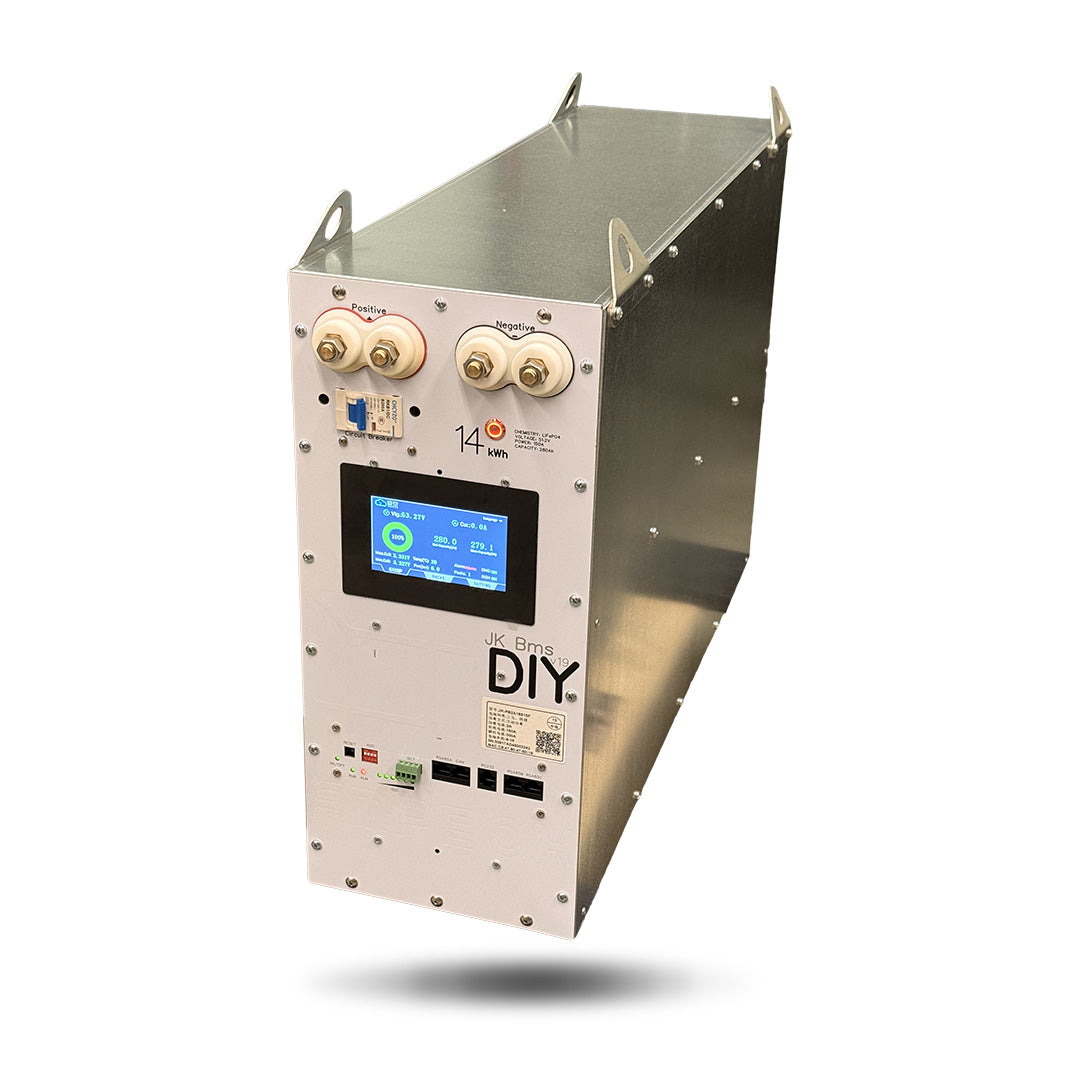 48V DIY AmpBox Slim 14.56 kWh LiFePO4 280Ah Narrow 8.5"