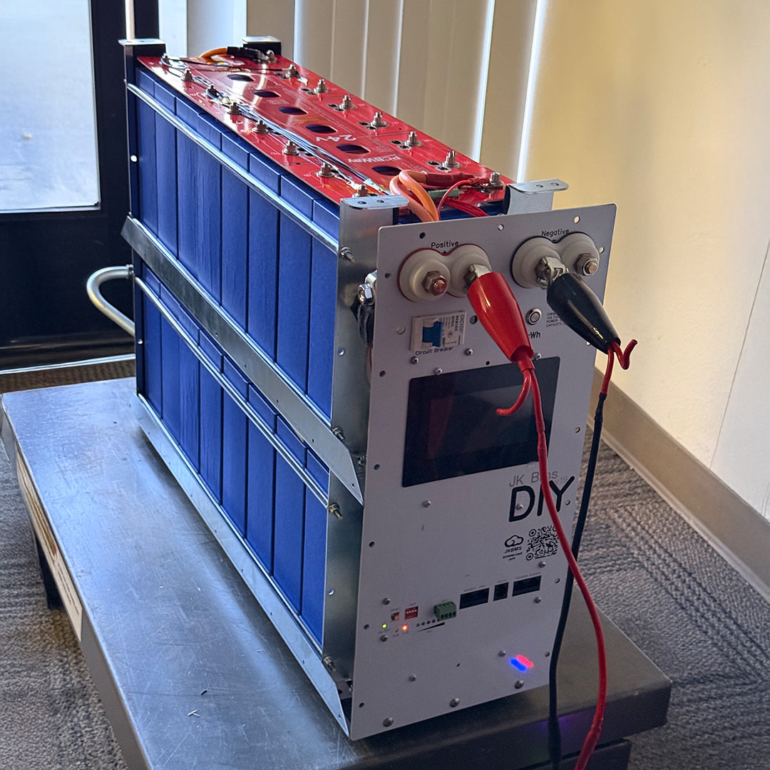 48V DIY AmpBox Slim 14.56 kWh LiFePO4 280Ah Narrow 8.5"