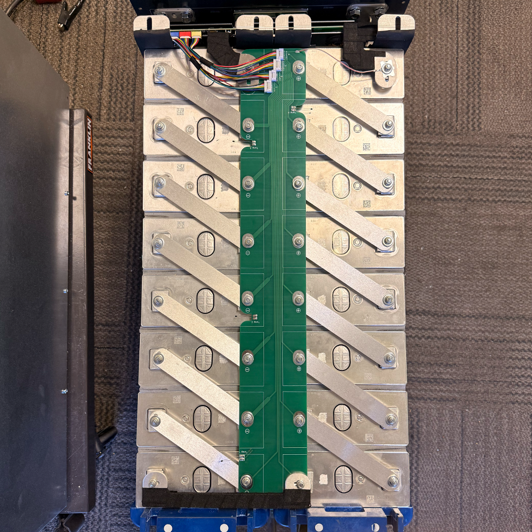 48V AmpBox Pre‑Built LiFePO4 Battery (14.56 kWh) with JK 16S 100A BMS – Black Enclosure