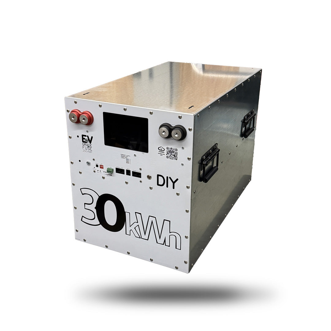 48v 30kWh AmpBox DIY Lifepo4 Battery BOX With JK 200A BMS with LCD Screen