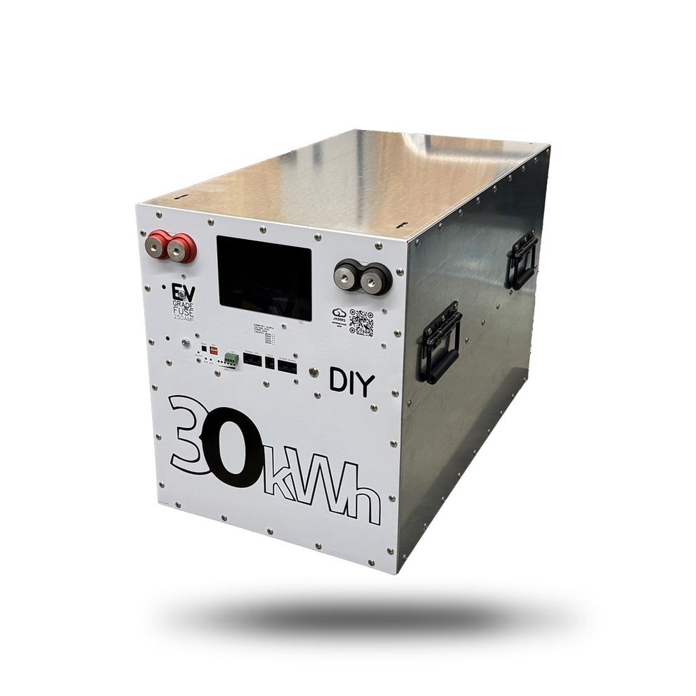 48v 30kWh AmpBox DIY Lifepo4 Battery BOX With JK 200A BMS with LCD Scr ...