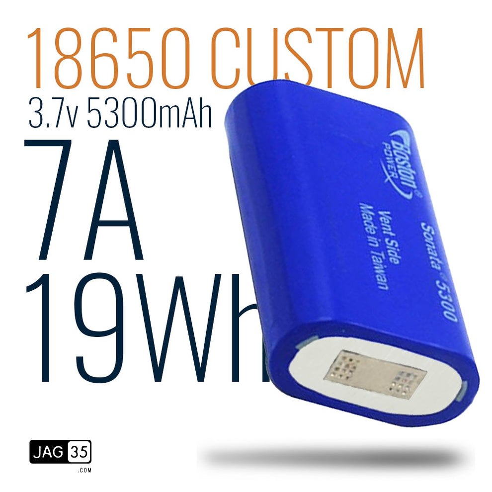 Boston Sonata 5300 Custom 18650 Battery Packs Lithium-ion – JAG35
