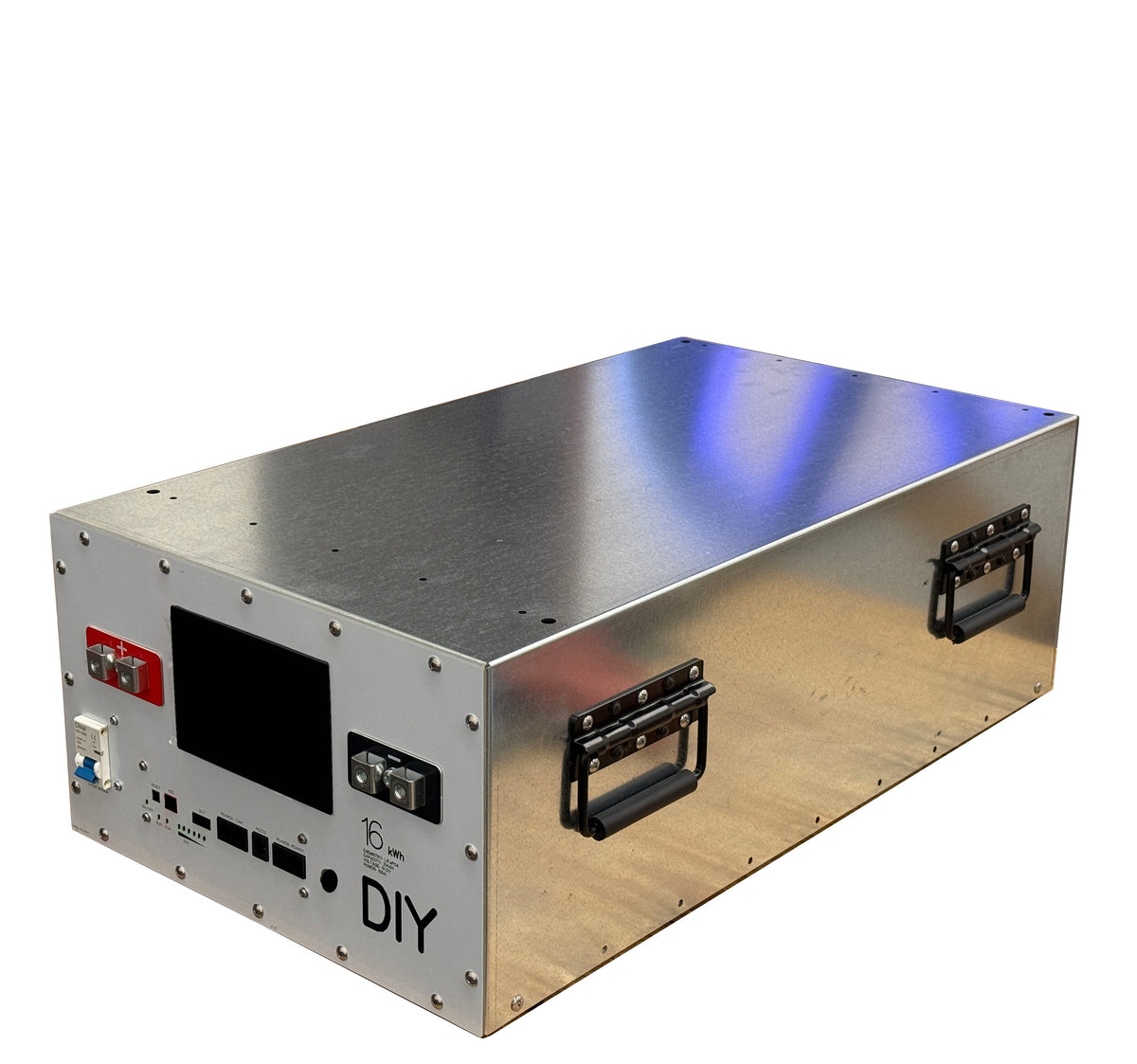 AmpBox DIY Lifepo4 Battery BOX With JK16S 200A BMS with LCD Screen – JAG35