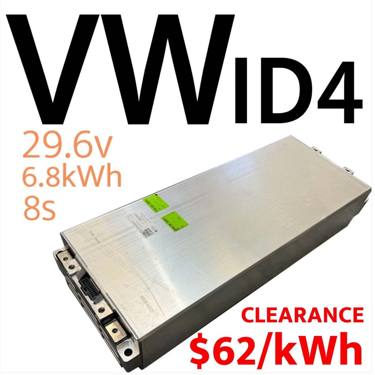 Vw Id4 Battery Module for sale 8s - 29.6v - 6.8kWh – JAG35