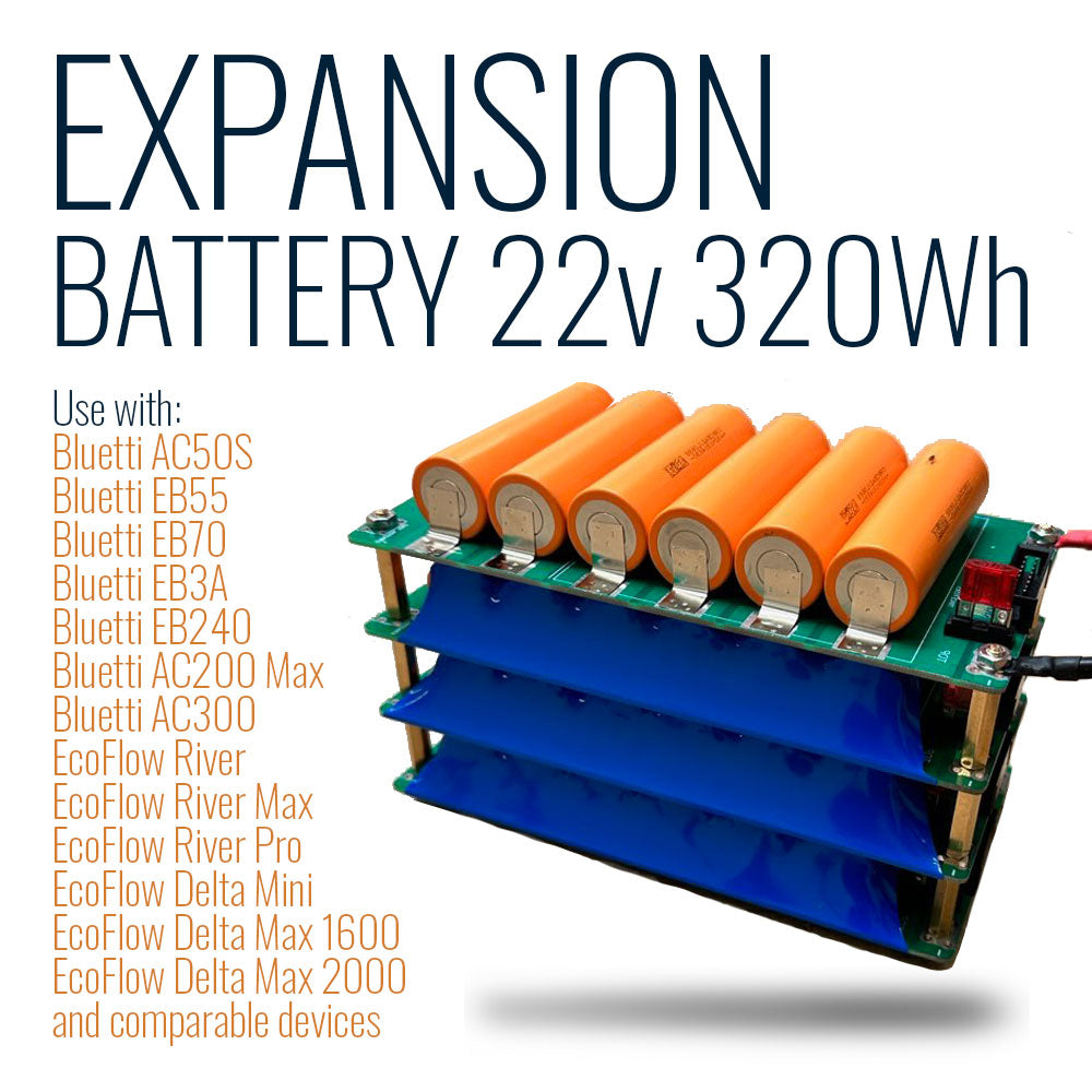 Expansion Battery for Small Bluetti / Ecoflow