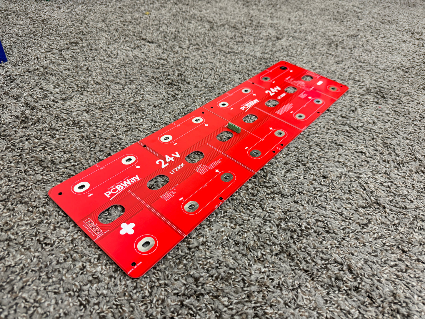 24v PCB Busbar for LiFePO4 cell for 280ah, 304ah, 314ah EVE, CATL, REPT, Trina Hithium