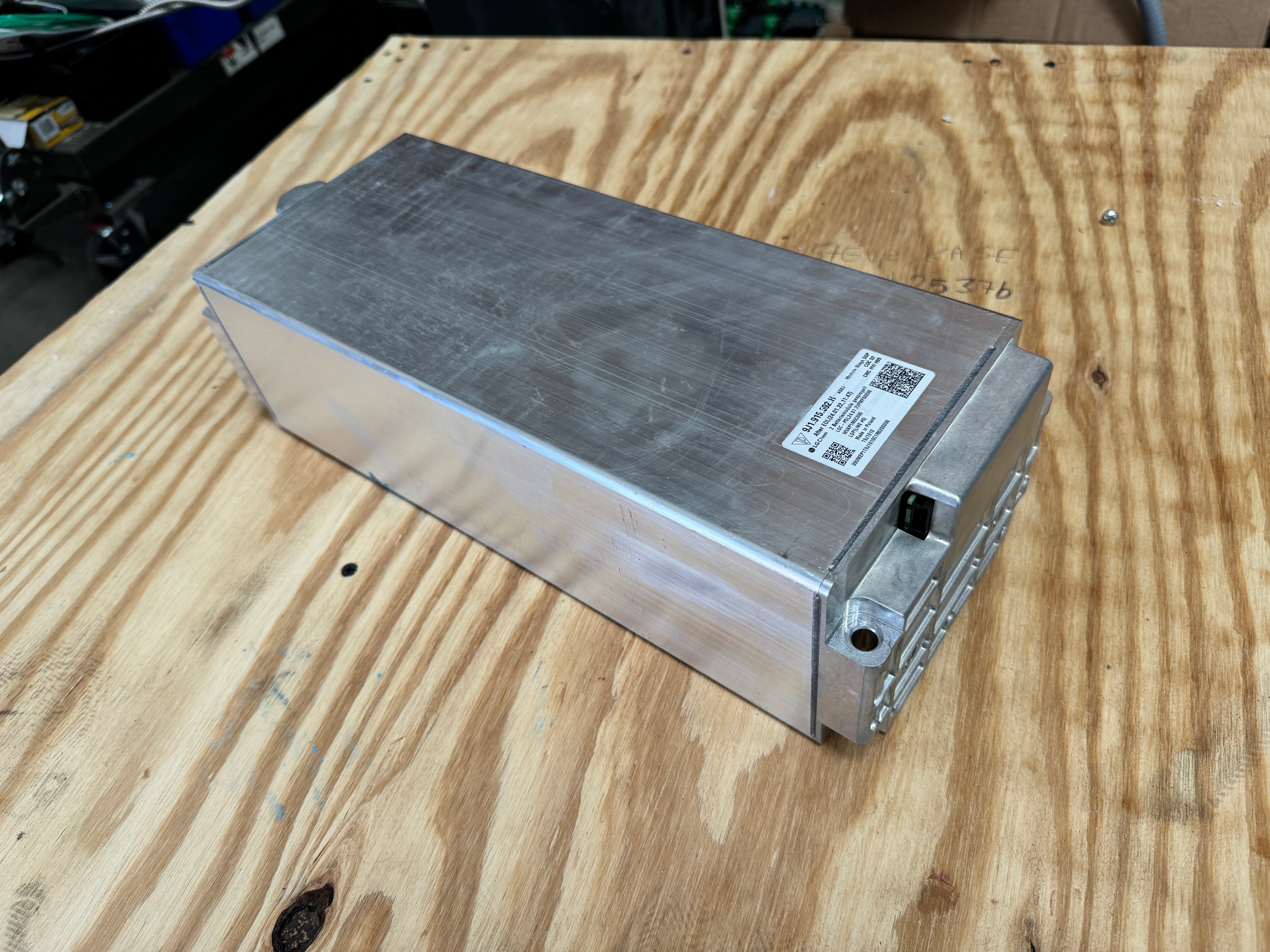 Porsche Taycan EV RV Powerwall 12V Lithium Ion Battery Module - 2.8kWh (Used, Part # 9J1915591G)