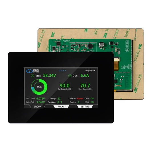 Genuine Jikong (JK BMS) 4.3" LCD Display Screen for PB Series (V19/TTL-P)