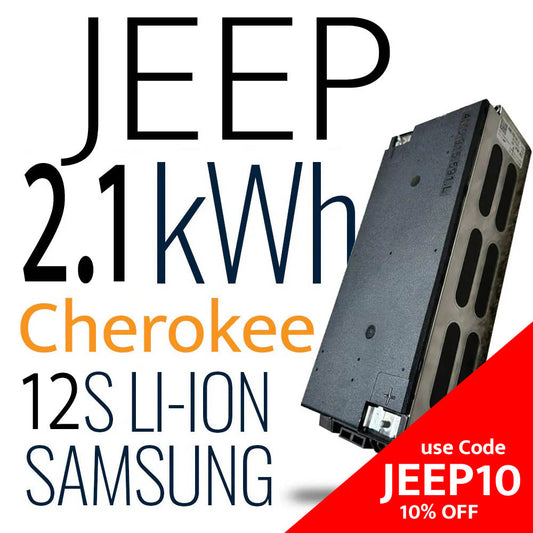 Jeep Cherokee PHEV 44v Battery 2.1kWh modules Samsung Cells 12s
