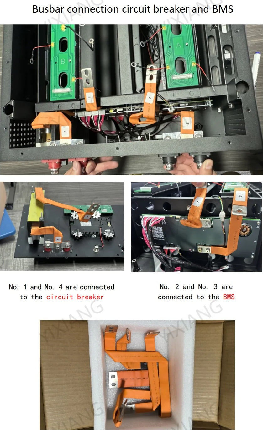 V2 Box 48V 280ah Battery Diy Kit Box With Fire extinguishing aerosol 280Ah Lifepo4 Battery DIY Box