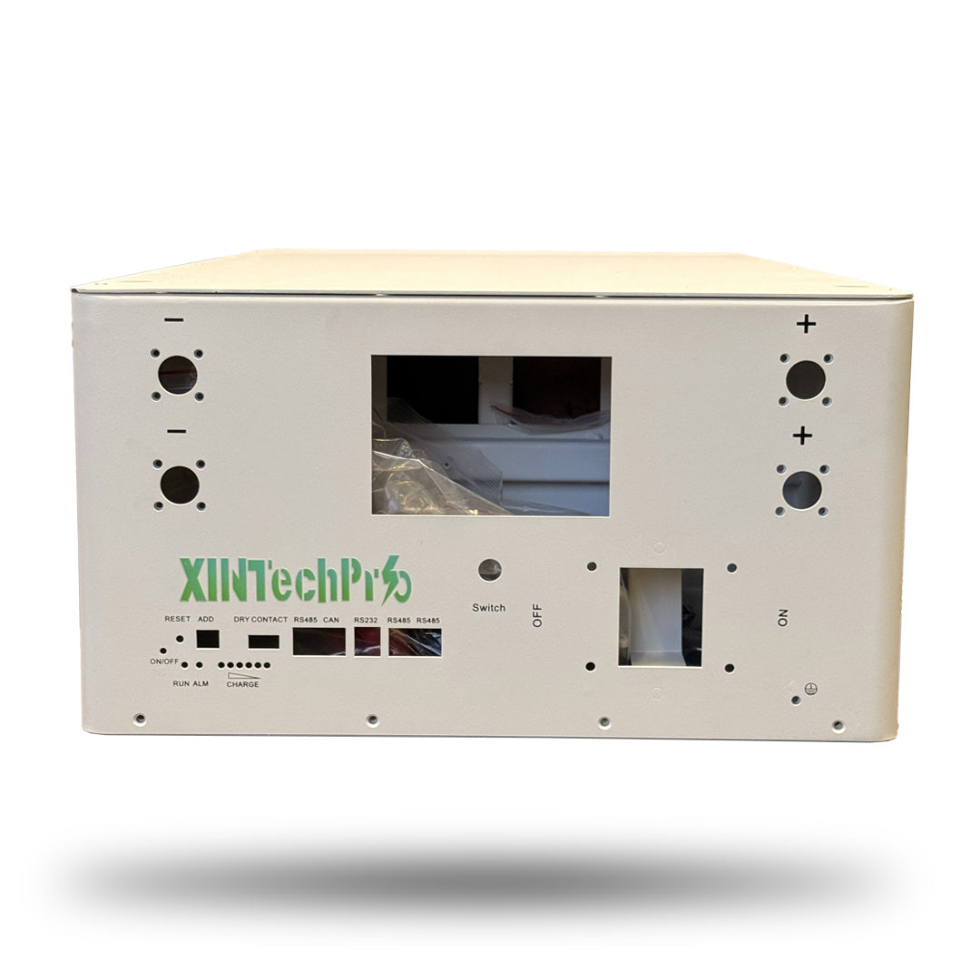 XINTechPro 16S 48 V 200 A JK BMS Pre-Wired DIY Box for 280–320 Ah LiFePO₄ Cells