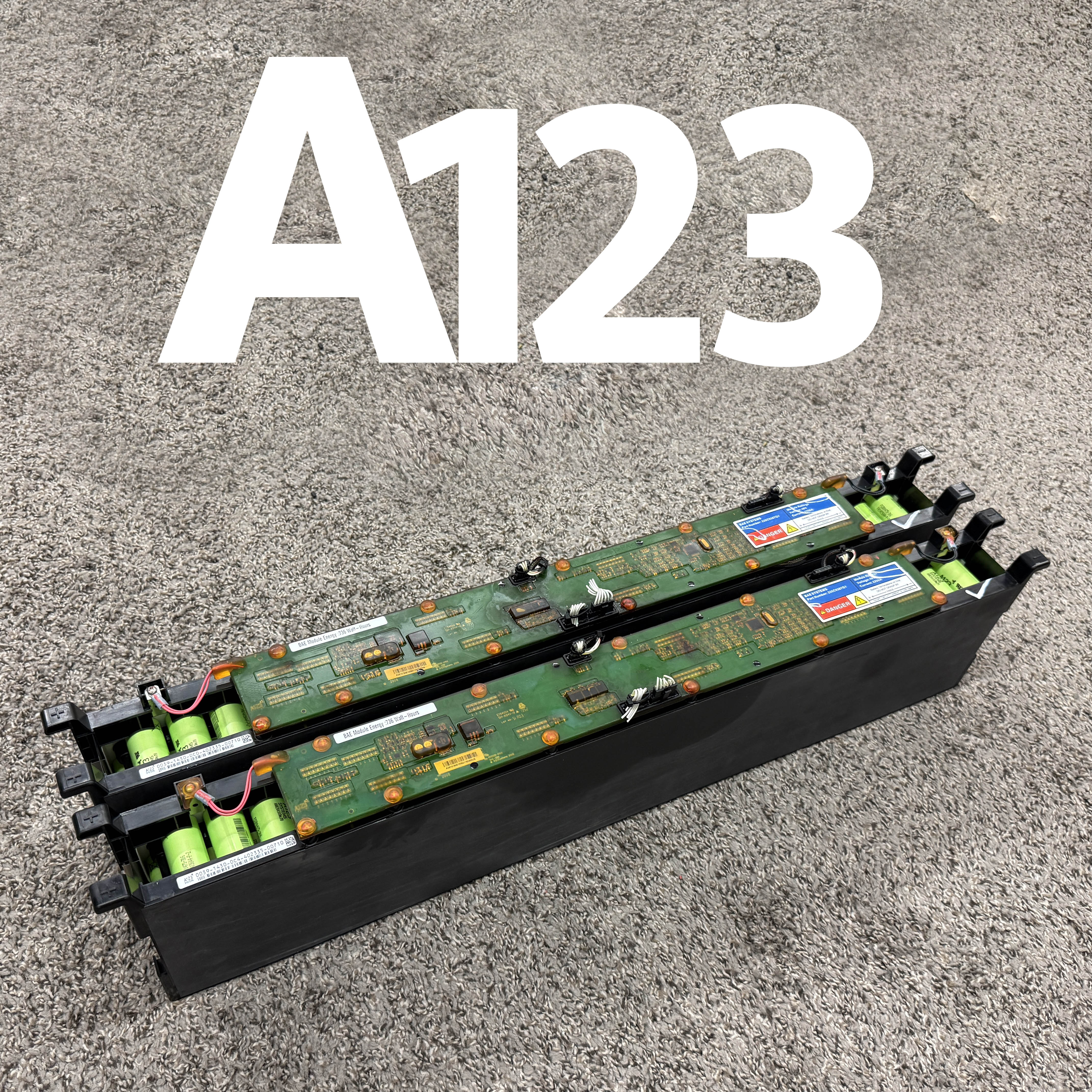 Lot of 2 A123 LFP LiFePo4 Pack 20AH 36V 800wh – JAG35