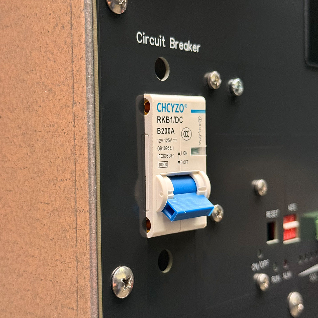 48V Pre‑Built AmpBox (Redesigned, 29.1 kWh, 280Ah RTC) Black