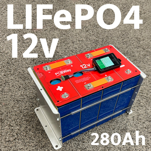 DIY 12v LiFePO4 battery pack Using Premium A grade EVE cells