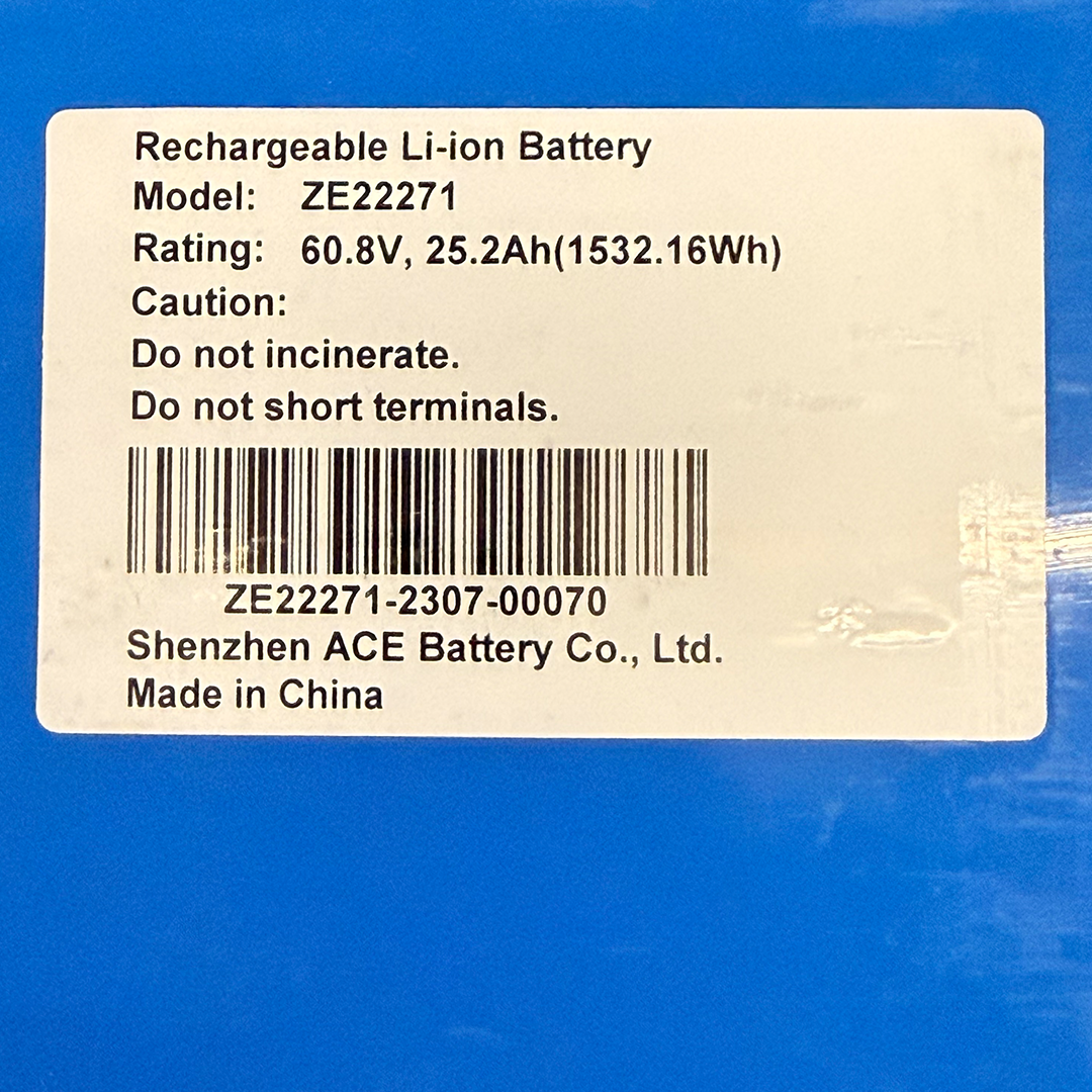 Enphase 60V 1.5kWh LiFePO4 Battery Module | DIY eBike & Solar