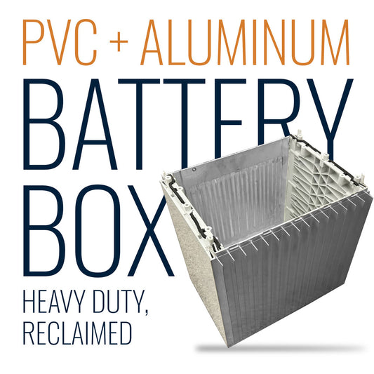 Heavy Duty PVC+Aluminum Battery Box