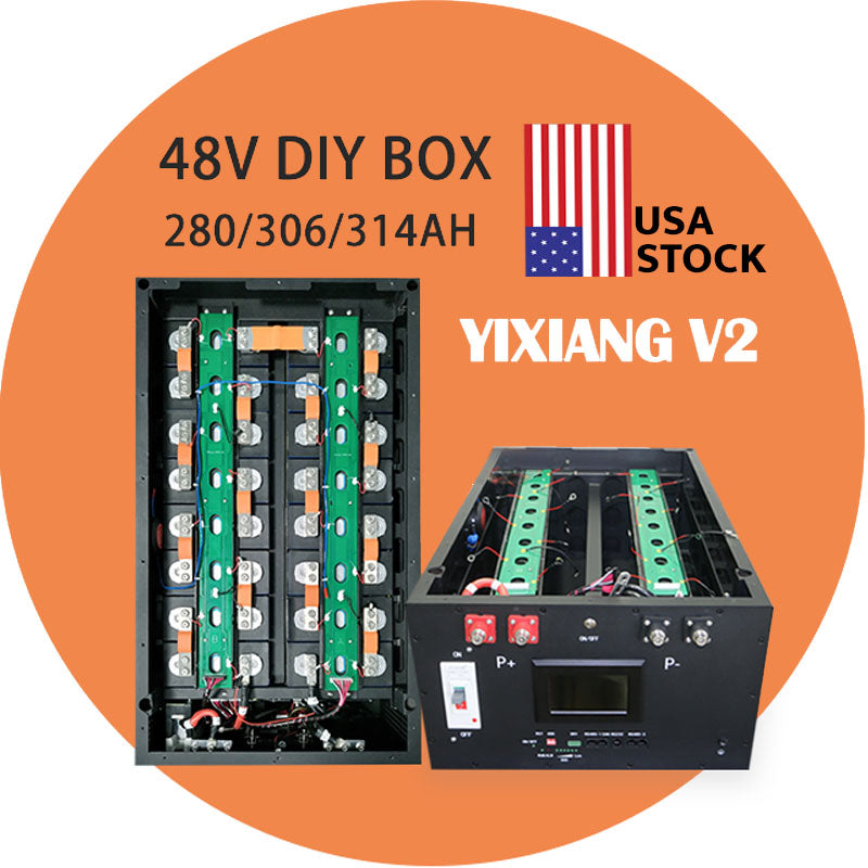 V2 Box 48V 280ah Battery Diy Kit Box With Fire extinguishing aerosol 280Ah Lifepo4 Battery DIY Box