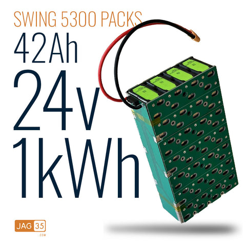 1kWh 24v 42Ah 7s Boston Swing 5300 Battery