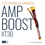 Amp Booster XT30 Parallel Y-Harness (for x3 Scooter Packs)