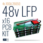 4s LiFePO4 26650 PCB Master kit, 12v & 48v