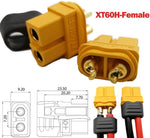 XT60 Connectors Female Male  12AWG 5.9inch Pigtails