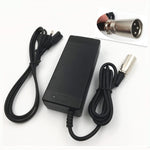 Jnenconn 29.4V2A Lithium Battery Charger 24V Electric Bike li-ion Battery Charger XLR Connector Plug