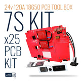 7s 24v 18650 PCB Tool Box Kit