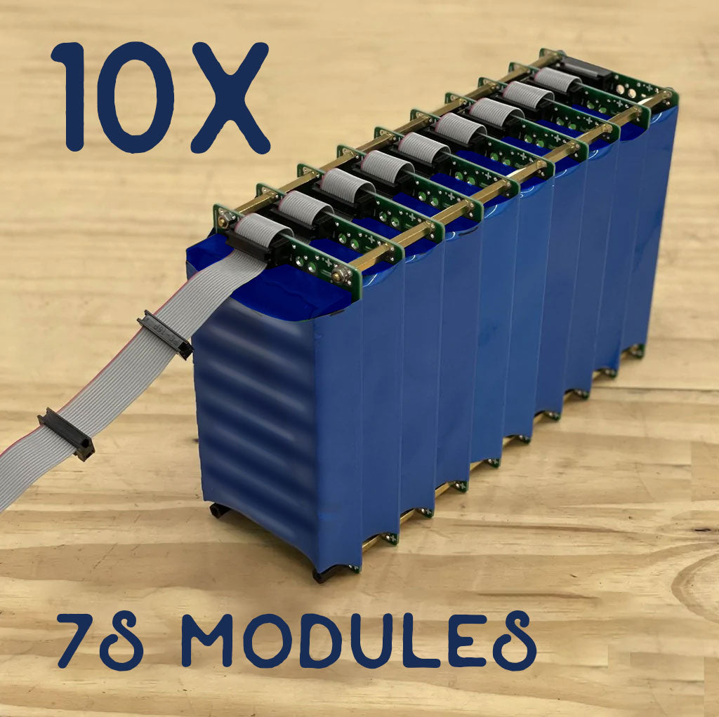 7s 24v Battery Modules w Unused Boston Sonata 5300 Cells