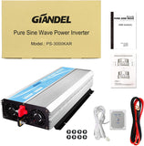 Giandel 3000W Pure Sine Wave Power Inverter DC 24V to AC120V
