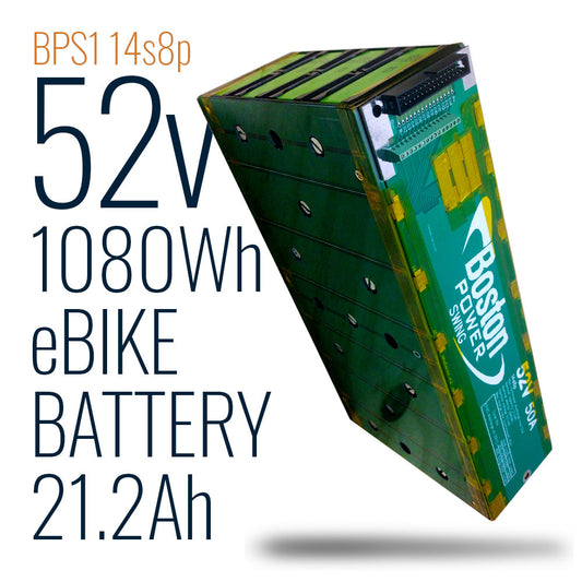 BPS1 eBike Battery 52v 21.2Ah 1080Wh