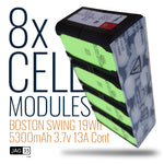 8-Cell 18650 Boston Swing 5300 Modules