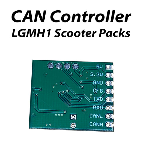 CAN Controller for  LGMH1 18650 Lithium Scooter Battery pack
