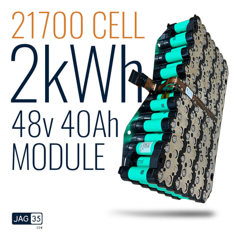 2kWh! Unused 48v 40Ah 21700 Cell Modules