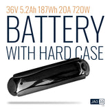36v 5.2Ah 187Ah Battery in Case