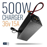New JAG35 36v 15A 500W Battery Charger