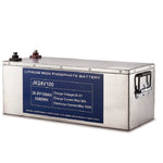 JAKIPER LiFePO4 25.6V 100Ah 2560Wh Lithium Iron Phosphate Off-Grid Battery