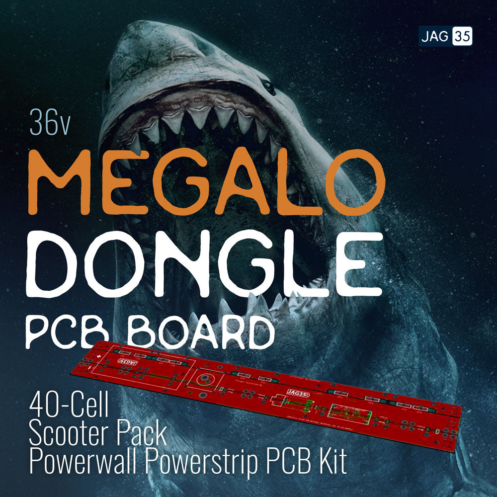 DIY MegaloDongle Kit PCB Board x1 - For ES200G 40-cell Scooter Packs