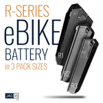 R1/R2/R3 R-Series eBike Battery Packs from 420Wh to 1008Wh