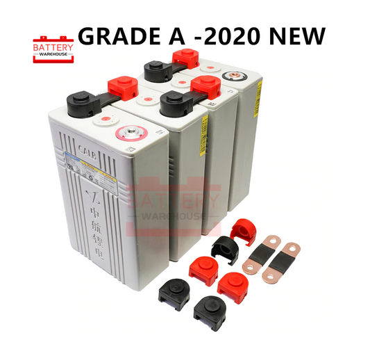 4Pcs 3.2v 100ah LiFePO4 Battery 12v100AH Lithium Iron Phosphate Cell NEW CALB CA100 Plastic Pack To 24V 48V