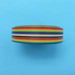 Ribbon cable 16 WAY Flat Rainbow Color 16P 1.27mm pitch - 10meters/lot