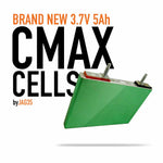 New C-Max Hybrid Fusion Batteries Panasonic Cells 3.7V 5Ah - Extreme Audio