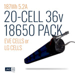 Pallet of 20-cell Ninebot ES4 Internal eScooter packs 36v 5A 187W