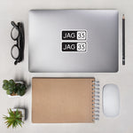 JAG35 Kiss-Cut Stickers, 2pcs (Bubble-free)