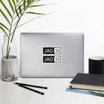 JAG35 Kiss-Cut Stickers, 2pcs (Bubble-free)