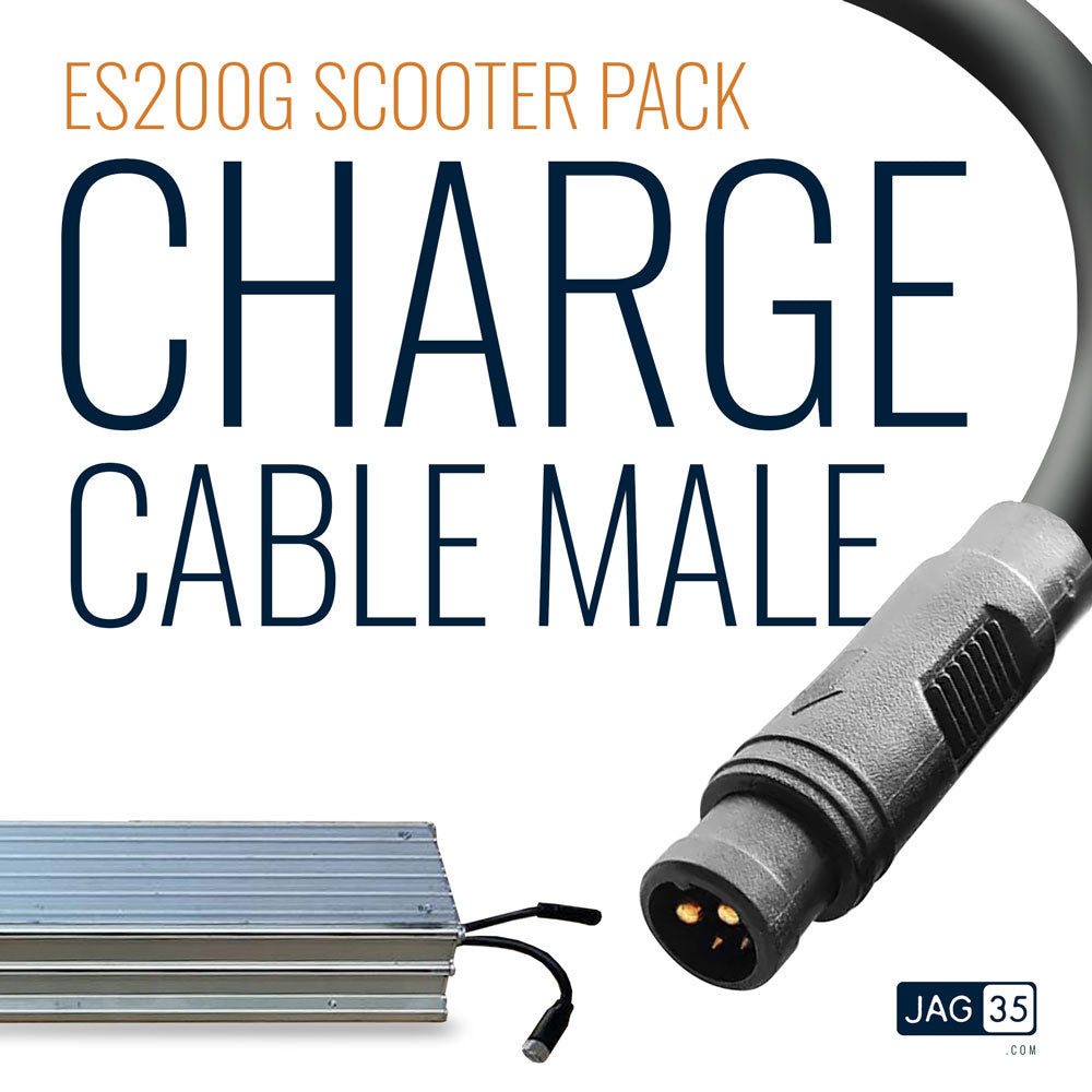Male Charging Connector for Scooter Batteries OKAI ES200G
