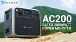 Bluetti AC200 - Most Versatile Solar Power Station