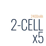 2400mAh 18650 Modem Battery Packs