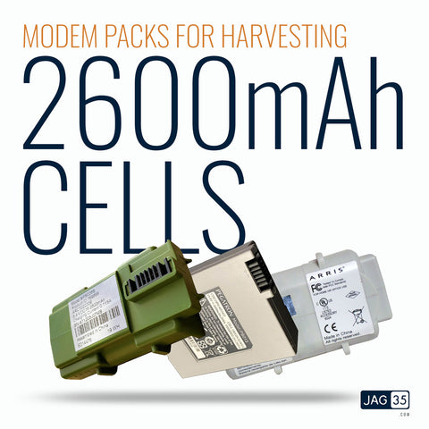 2600mAh 18650 Modem Battery Packs
