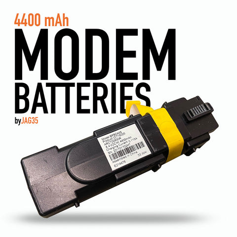 Modem 18650 4-cell Battery 4400mAh Pack