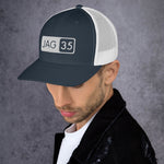 JAG35 Logo (Trucker Cap)